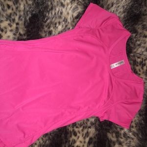 Pink athletic top